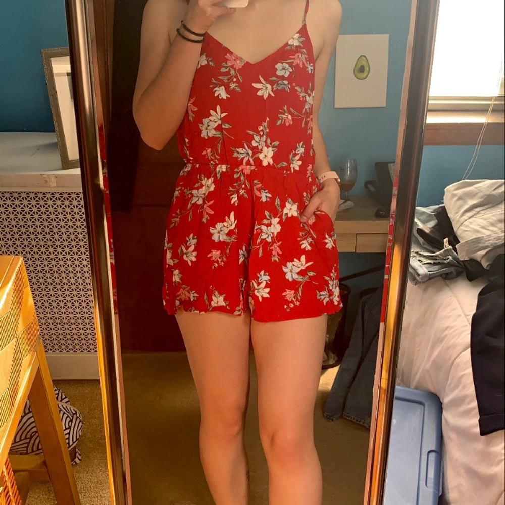 Floral romper